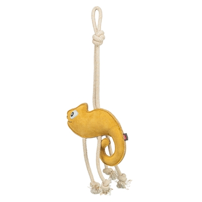 Trixie Kameleon Leer Met Touw - 45 cm