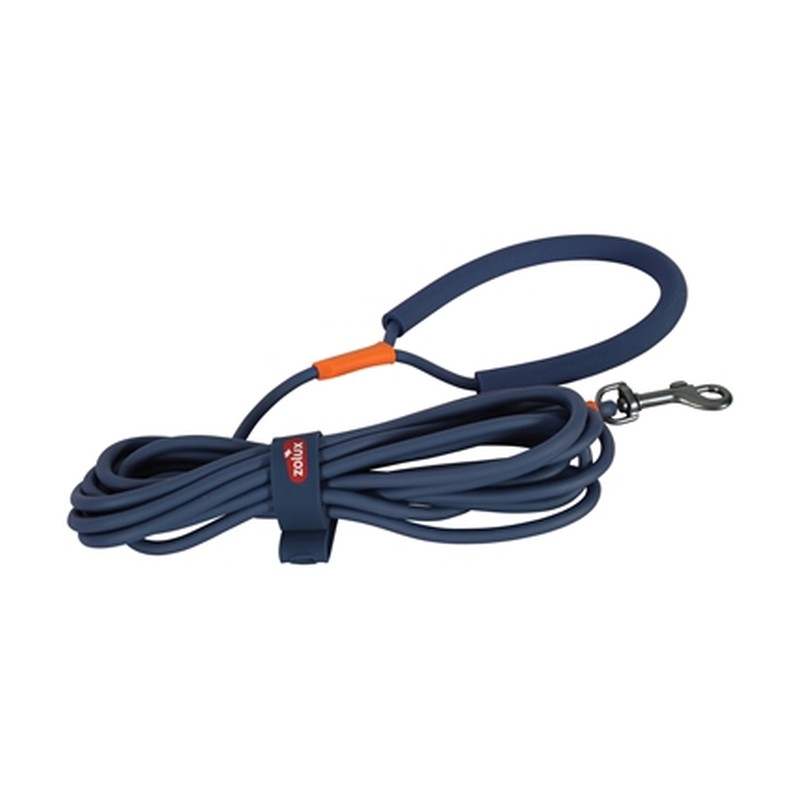 Zolux Bvk Sleeplijn Rond Siliconen Blauw - 15 Mtr X 0,6 cm