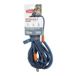 Zolux Bvk Sleeplijn Rond Siliconen Blauw - 15 Mtr X 0,6 cm
