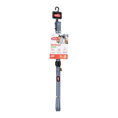 Zolux Bvk Sleeplijn Plat Blauw - 5 Mtr 1,5 cm