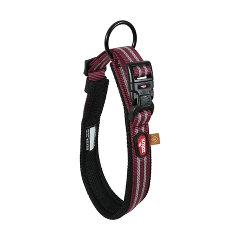 Zolux Bvk Halsband Hond Rood - Xl 55-65 cm X 3,5 cm