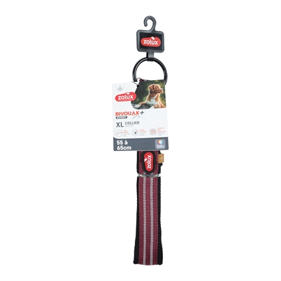Zolux Bvk Halsband Hond Rood - Xl 55-65 cm X 3,5 cm