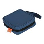 Zolux Bvk 2In1 Opvouwbare Voerbak En Drinkbak Blauw - 2 x 700 ml