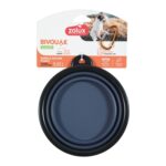 Zolux Bvk Voerbak Opvouwbaar Siliconen Blauw - 16 cm 650 ml