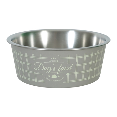 454211.jpg Zolux Food Voerbak Hond Taupe - 17,8 cm 1,2 l
