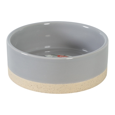 454228.jpg Zolux Olaria Voerbak Keramiek Grijs - 14 cm 450 ml