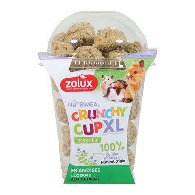 Zolux Nmeal Crunchy Cup Xl Natuurlijk - 190 g