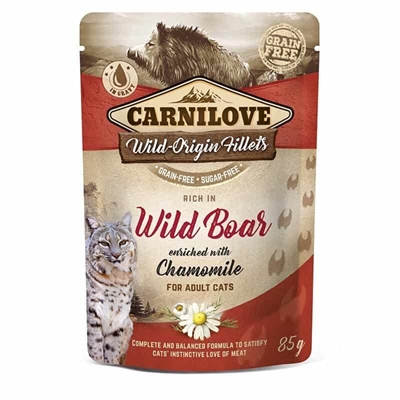 Carnilove Pouch Wild Boar - 24 x 85 g