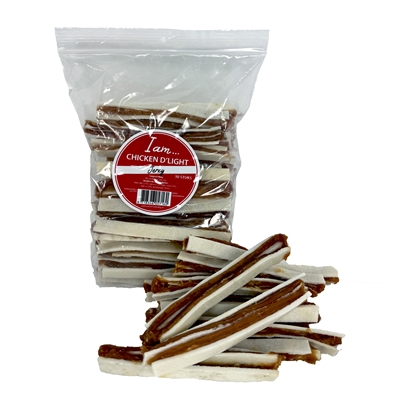 454389.jpg I Am Chicken D'Light Jerkey - 30 stuks