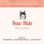 Antos Rawhide White Roll - 15 stuks