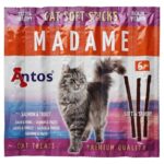 Antos Cat Soft Sticks Madame Zalm / Forel - 6 stuks