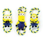 Minions Pluche Bob / Stuart / Kevin Aan Flostouw - 28 cm