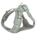 Trixie Hondentuig Premium Flexmesh Brede Borst Saliegroen - L 63-92 x 2,5 cm