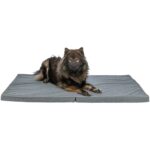 Trixie Hondenkussen Matras Samoa Vital Waterafstotend Opvouwbaar Donkergrijs - 140 x 90 cm