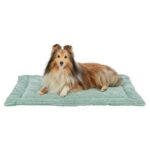 Trixie Ligmat Jonna Ribfluweel Saliegroen - 110 x 75 cm