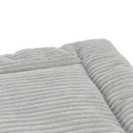 Trixie Ligmat Jonna Ribfluweel Grijs - 110 x 75 cm