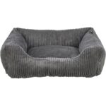 Trixie Hondenmand Jonna Vital Ribstof Donkergrijs - 80 x 60 cm