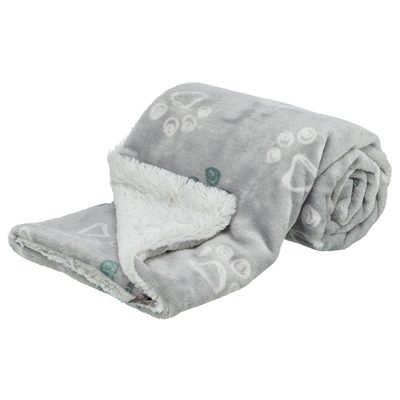 454763.jpg Trixie Hondendeken Jimmy Soft Lichtgrijs - 150 x 100 cm