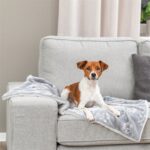 Trixie Hondendeken Jimmy Soft Lichtgrijs - 150 x 100 cm