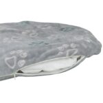 Trixie Hondenkussen Jimmy Soft Ovaal Lichtgrijs - 86 x 56 cm