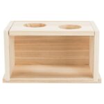 Trixie Zandbad Hamster / Gerbil Onbehandeld Hout - 28 x 15 x 15 cm