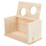 Trixie Zandbad Hamster / Gerbil Onbehandeld Hout - 28 x 15 x 15 cm