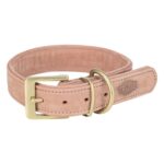 Trixie Halsband Hond Pure Leer Roze - S-M 31-37 x 3 cm