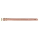 Trixie Halsband Hond Pure Leer Roze - M-L 39-46 x 3,5 cm
