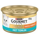 Gourmet Gold Hartig Torentje Met Tonijn - 24 x 85 g