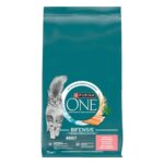 Purina One Adult Zalm / Volkoren Granen - 7,5 kg