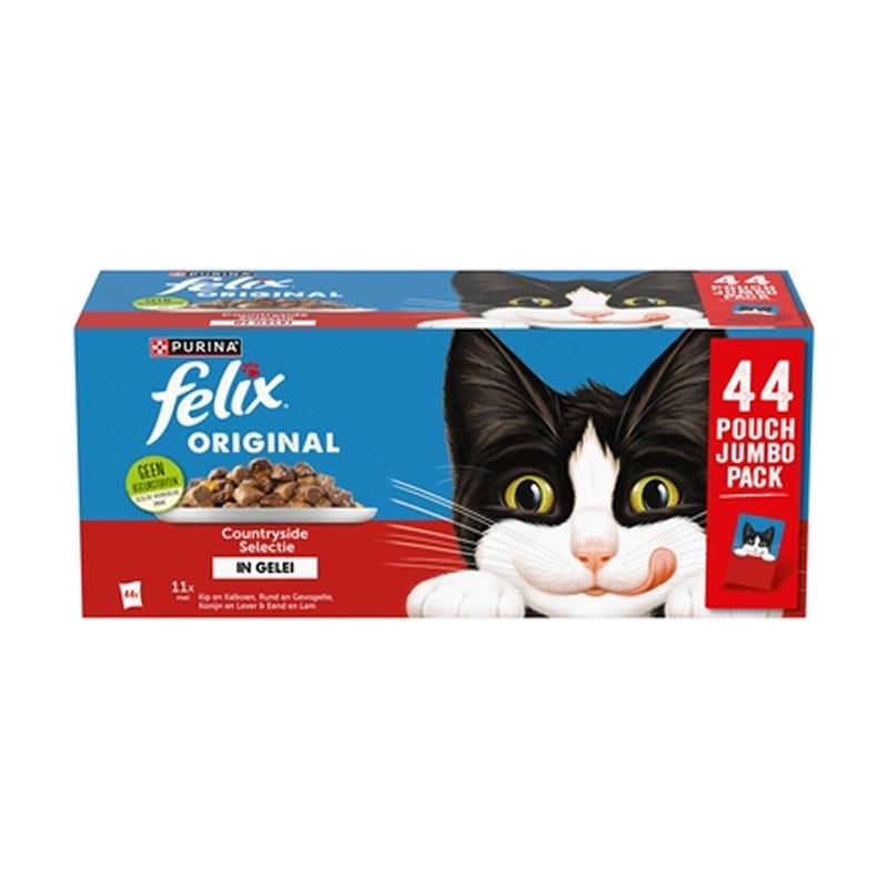 Felix Original Countryside Selectie In Gelei - 44 x 85 g
