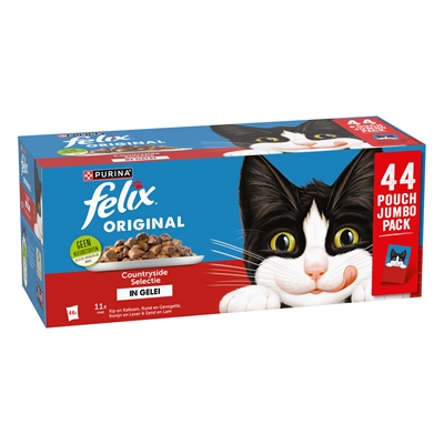 Felix Original Countryside Selectie In Gelei - 44 x 85 g