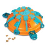 Nina Ottosson Tower Of Treats Oranje / Blauw - 36 x 36 x 11 cm