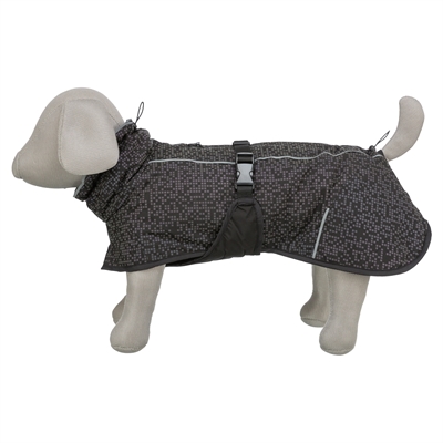 Trixie Hondenjas Limoux Reflect Zwart / Grijs - 30 cm