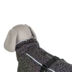 Trixie Hondenjas Limoux Reflect Zwart / Grijs - 40 cm