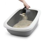 Savic Sift Buddy Kattenbakschep Grijs - 12 x 13,5 x 18 cm