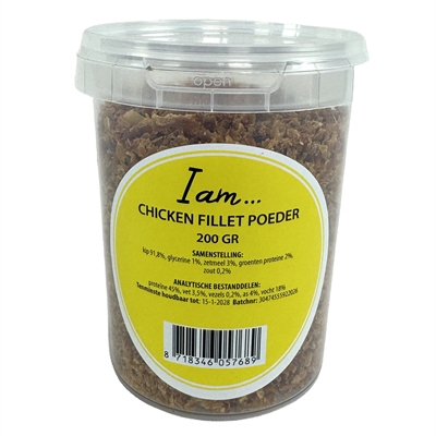 I Am Chicken Fillet Poeder - 200 g
