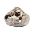 Croci Kattenmand Iglo Gemeleerd Beige / Wit - 50 x 35 cm