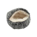 Croci Kattenmand Iglo Gemeleerd Zwart / Wit - 50 x 35 cm