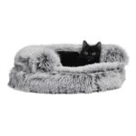 Croci Sofa Kattenmand Bicolor Zwart - 45 x 45 x 9 cm