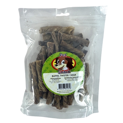 Petsnack Buffel Twist - Small 150 g