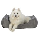 Trixie Vital Hondenmand Lennox Hoekig Grijs - 80 x 60 cm