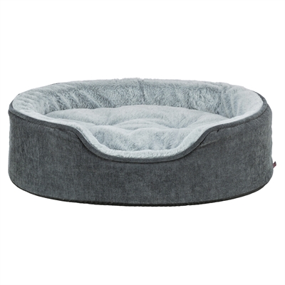 Trixie Vital Hondenmand Lino Soft Ovaal Grijs / Lichtgrijs - 60 x 45 cm