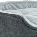 Trixie Vital Hondenmand Lino Soft Ovaal Grijs / Lichtgrijs - 110 x 92 cm