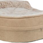 Trixie Vital Hondenmand Lino Soft Ovaal Beige / Creme - 83 x 67 cm