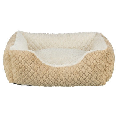 Trixie Hondenmand Kaline Mio Hoekig Lichtbruin / Creme - 50 x 40 cm