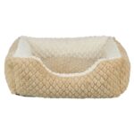 Trixie Hondenmand Kaline Mio Hoekig Lichtbruin / Creme - 80 x 65 cm