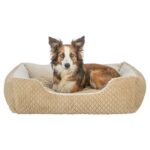 Trixie Hondenmand Kaline Mio Hoekig Lichtbruin / Creme - 80 x 65 cm