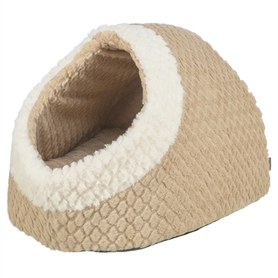 Trixie Kattenmand Iglo Kaline Mio Lichtbruin / Creme - 35 x 41 x 26 cm
