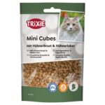 Trixie Mini Cubes Met Kippenborst En Kippenlever - 50 g